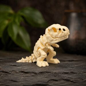 Skeleton T-Rex Dinossauro Articulado Decorativo Sensorial